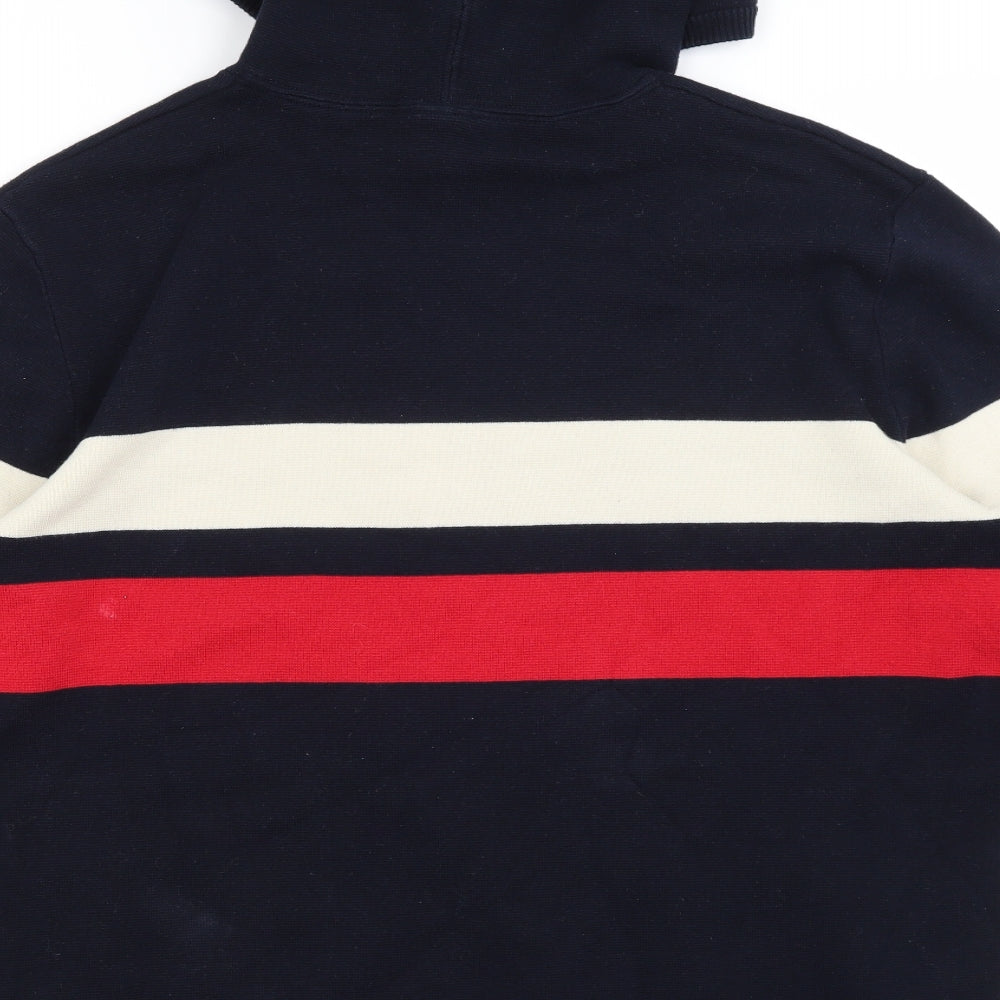 H&M Mens Black   Pullover Hoodie Size L