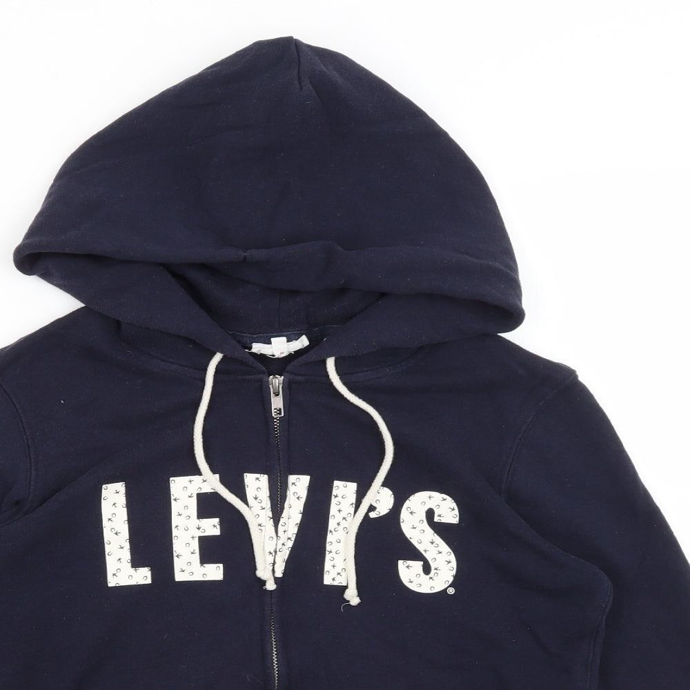 Levi's Womens Blue   Full Zip Hoodie Size M
