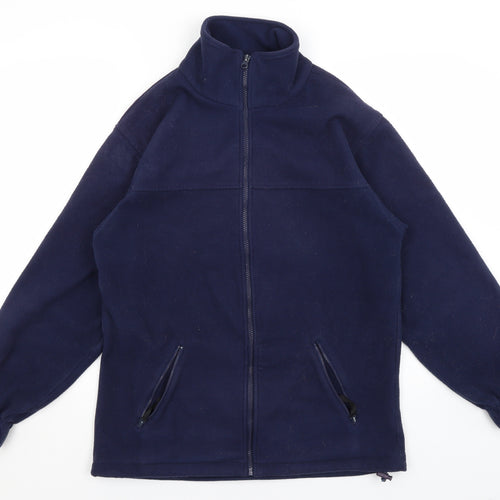 Arco Essentials Mens Blue   Full Zip Jumper Size S