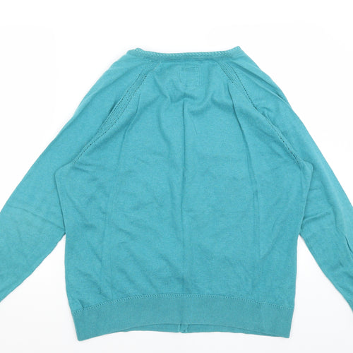 Manataray Womens Blue   Cardigan Jumper Size 20