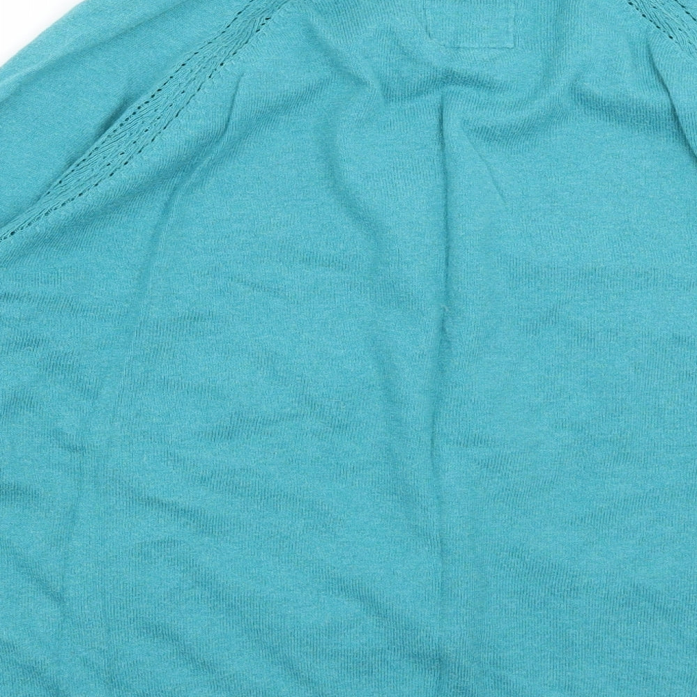 Manataray Womens Blue   Cardigan Jumper Size 20