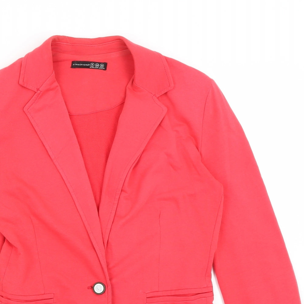 Atmosphere Womens Red   Jacket Blazer Size 6