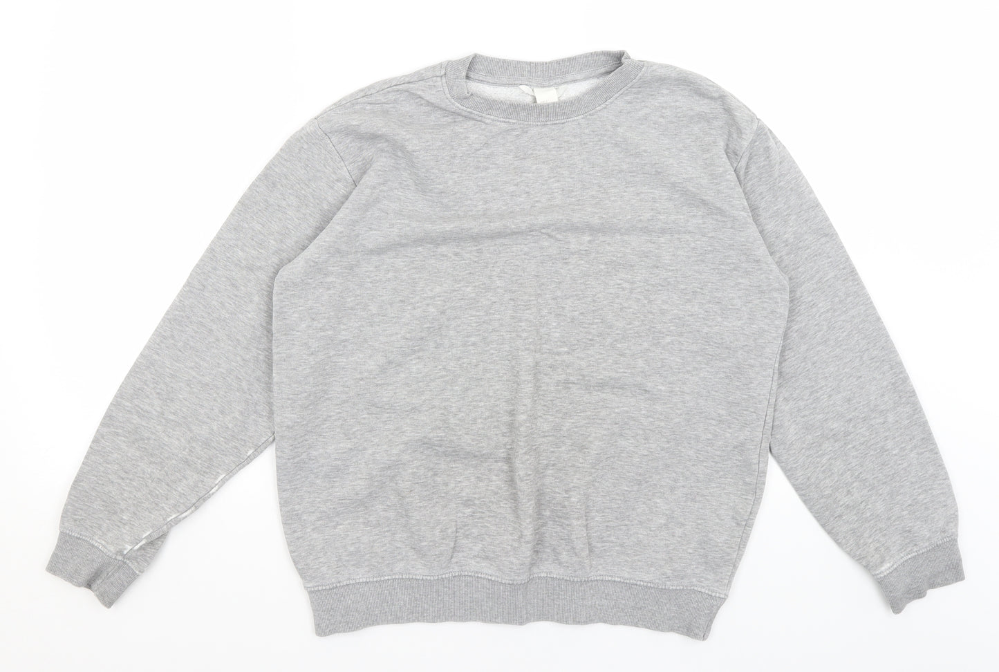 H&M Mens Grey   Pullover Jumper Size S