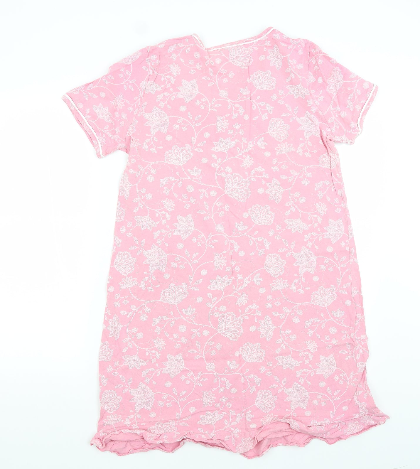 Bonmarche Womens Pink Floral  Top Nightshirt Size 12
