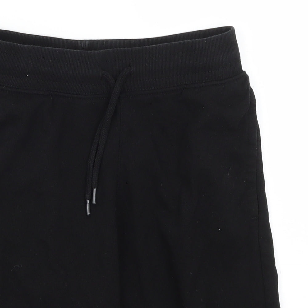 H&M Boys Black   Sweat Shorts Size 9-10 Years