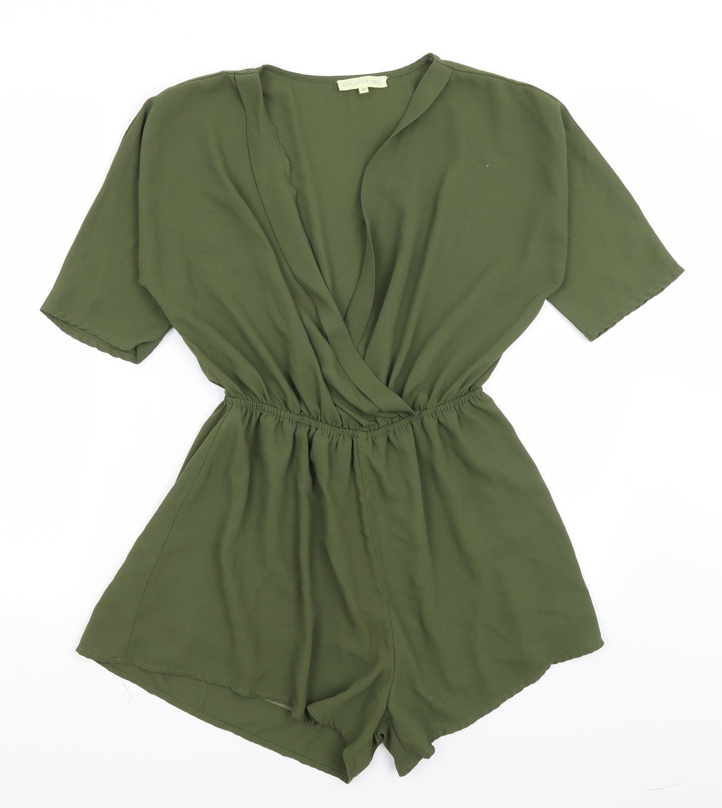 Love and Other Things Womens Green   Romper One-Piece Size M