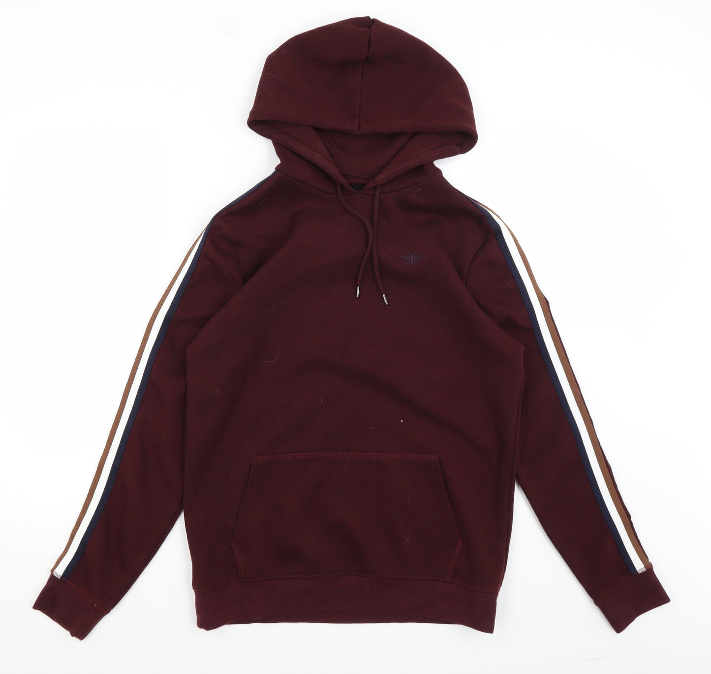 River Island Mens Red   Pullover Hoodie Size S
