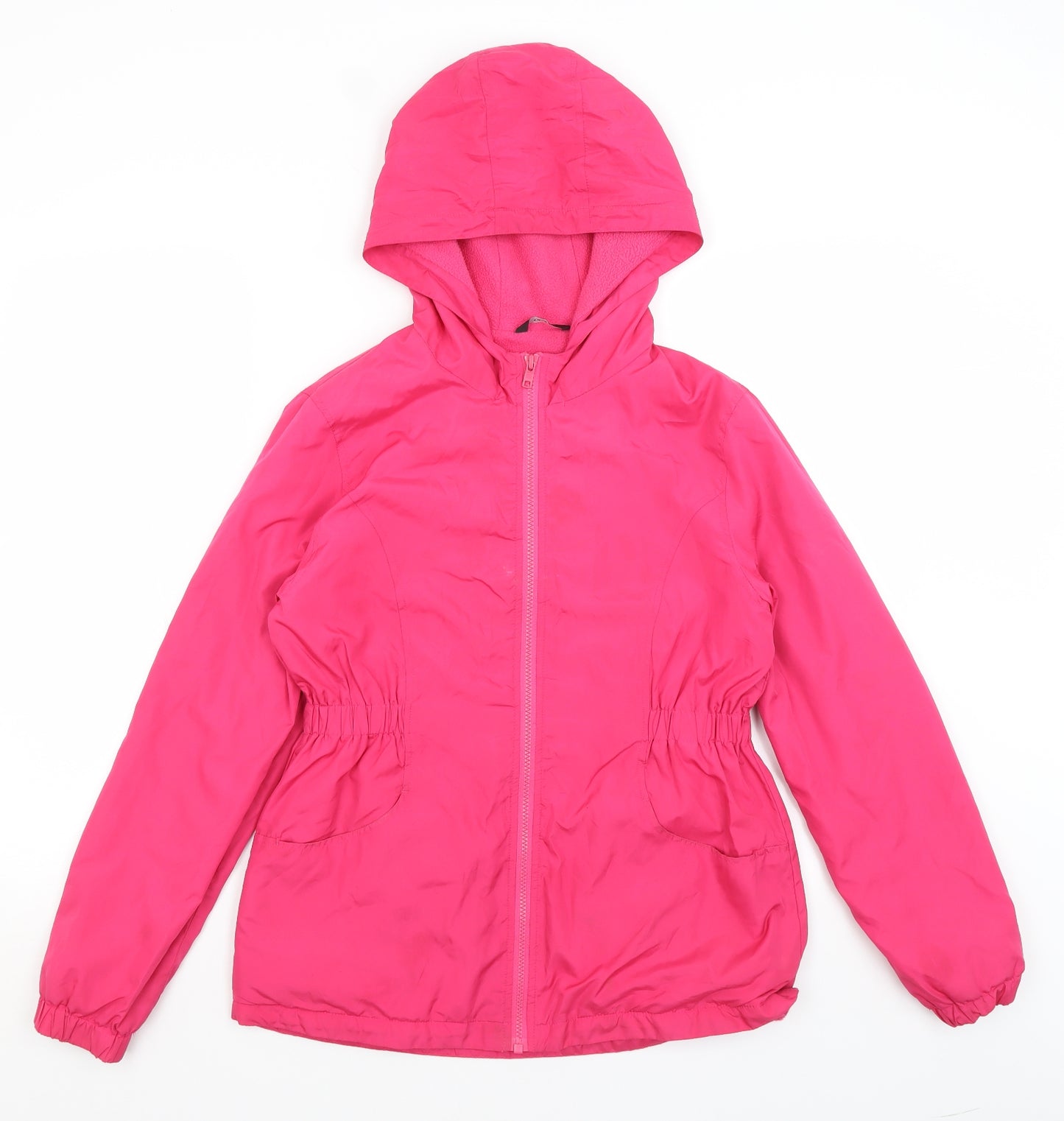 George Girls Pink   Rain Coat Coat Size 13-14 Years