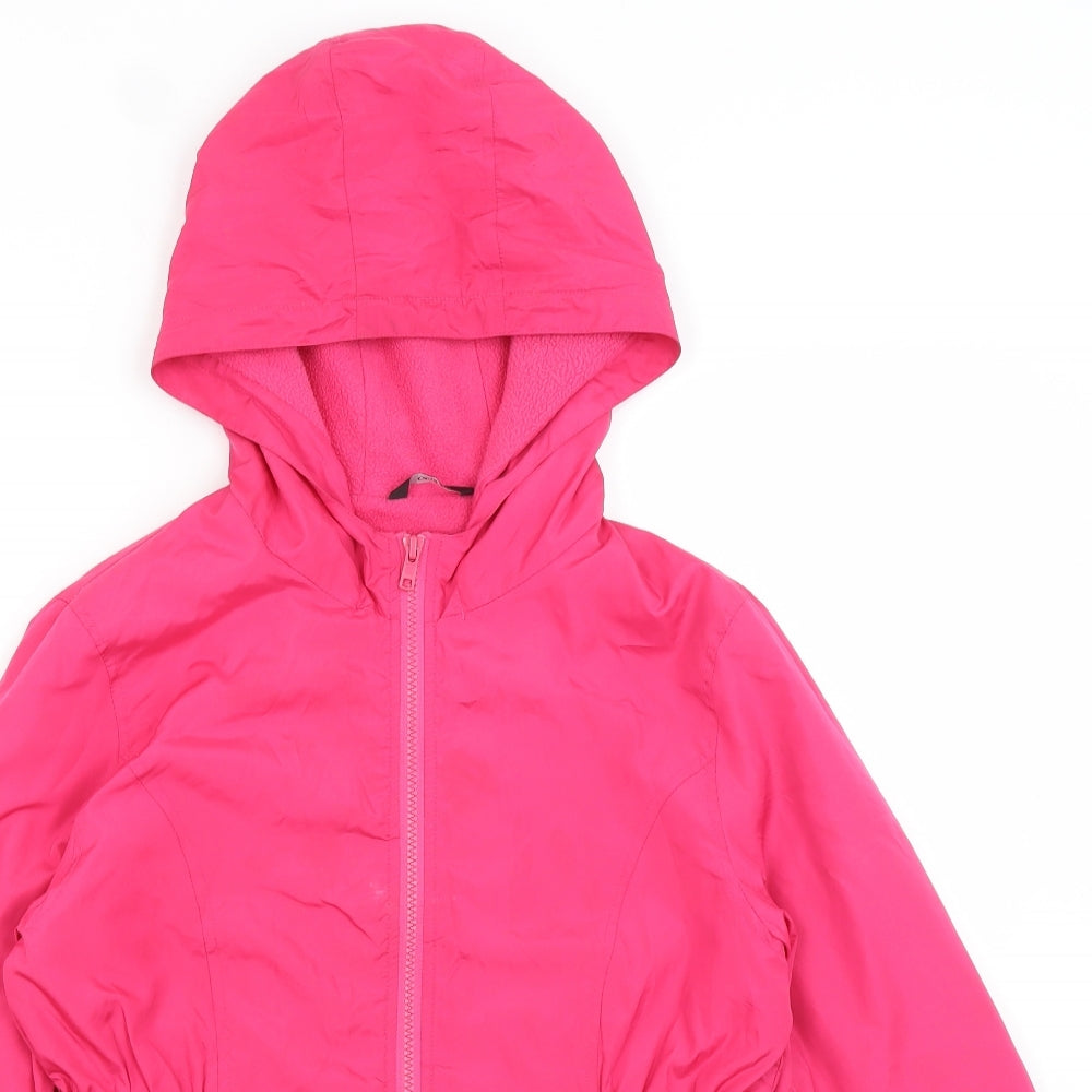 George Girls Pink   Rain Coat Coat Size 13-14 Years