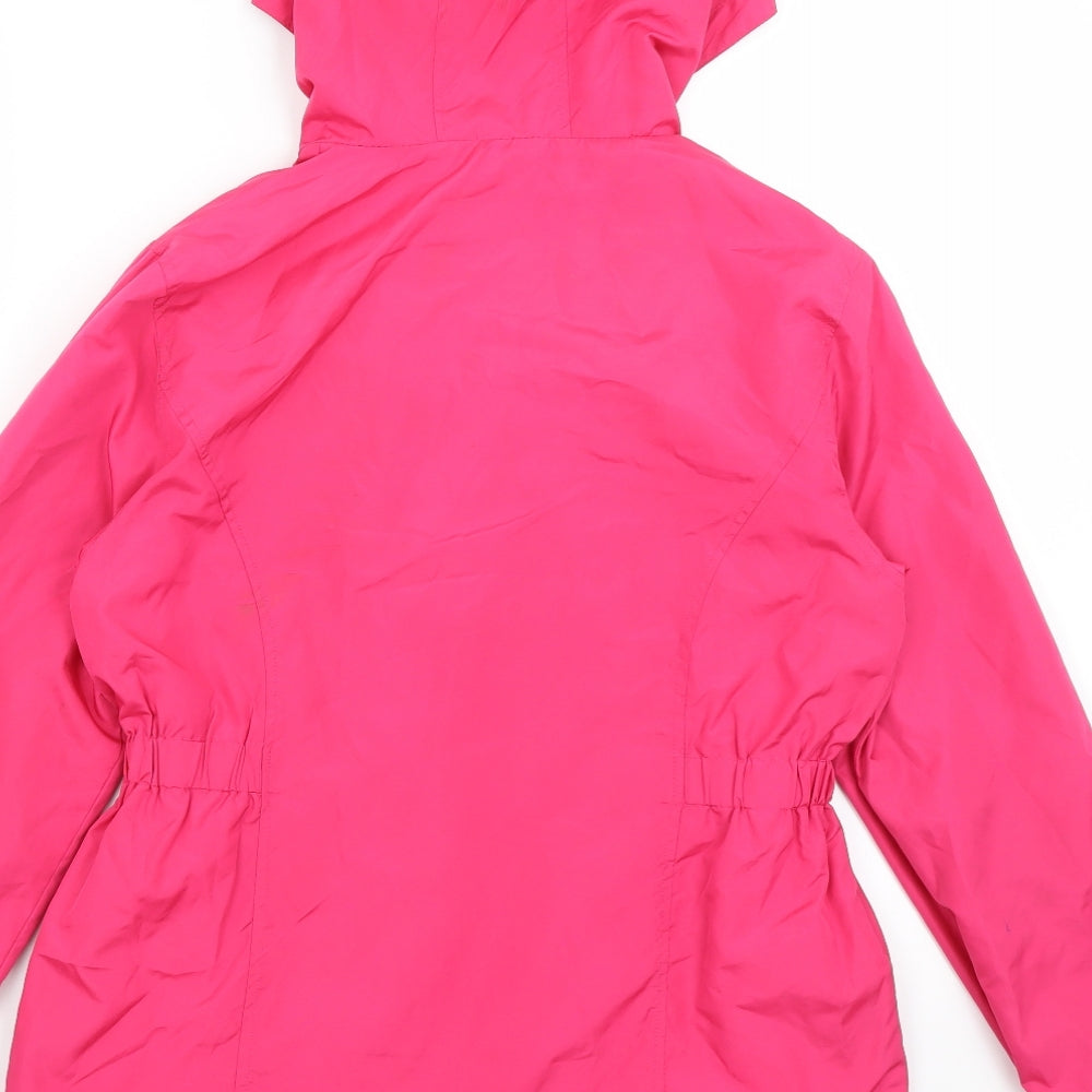 George Girls Pink   Rain Coat Coat Size 13-14 Years