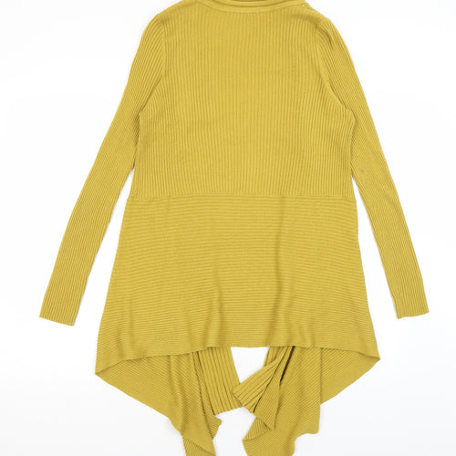 M&S Womens Yellow   Shrug Jumper Size 16