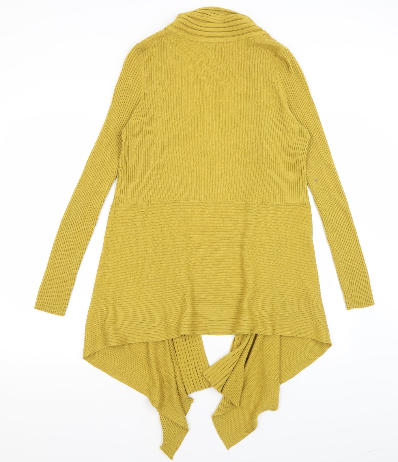 M&S Womens Yellow   Shrug Jumper Size 16