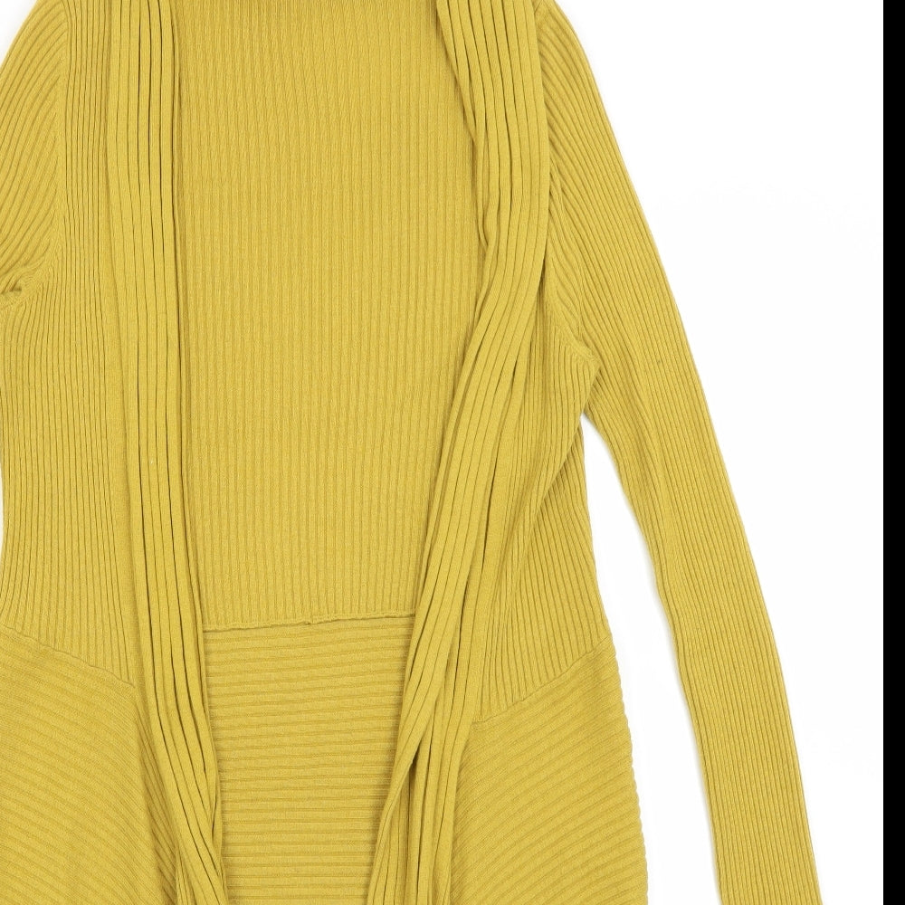 M&S Womens Yellow   Shrug Jumper Size 16
