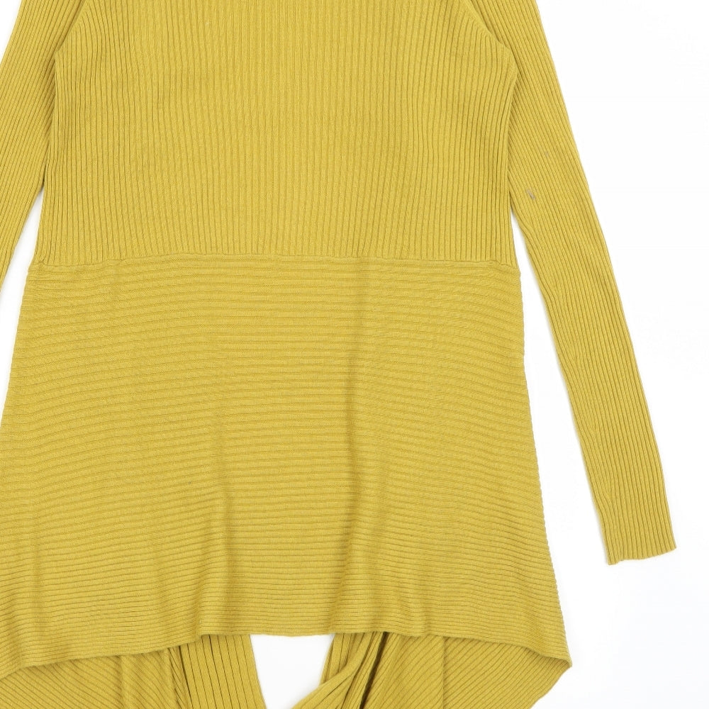 M&S Womens Yellow   Shrug Jumper Size 16