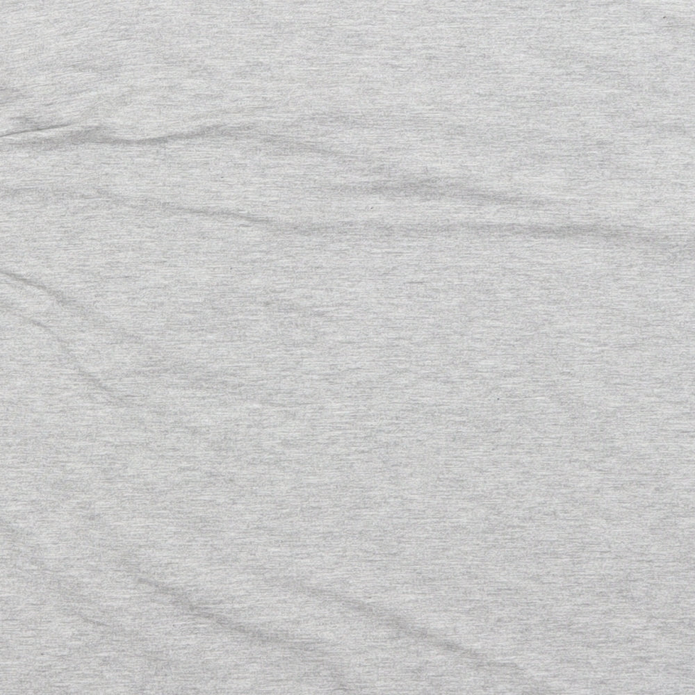 Laura Ashley Womens Grey   Basic T-Shirt Size 14