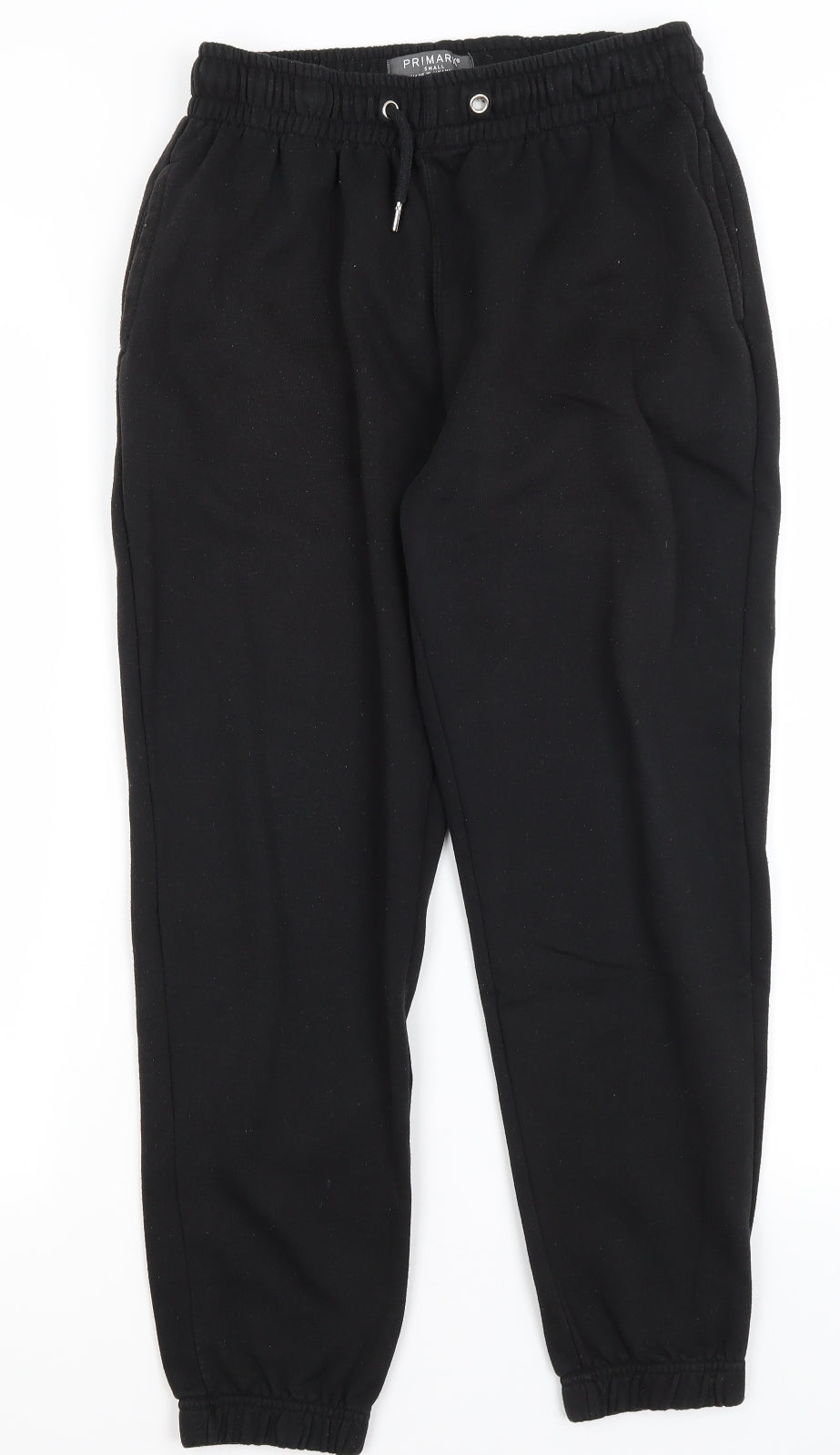 Primark Womens Black   Jogger Trousers Size S L25 in