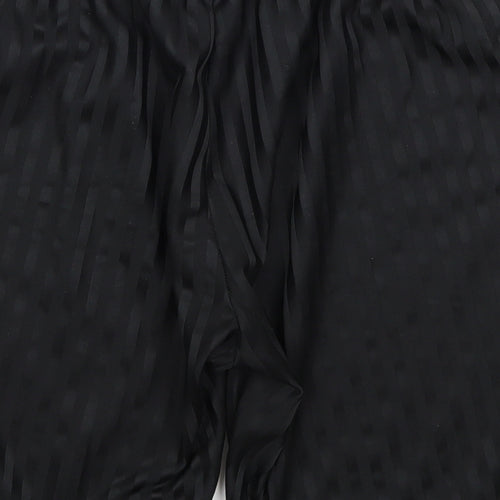 F&F Boys Black Striped  Bermuda Shorts Size 13-14 Years