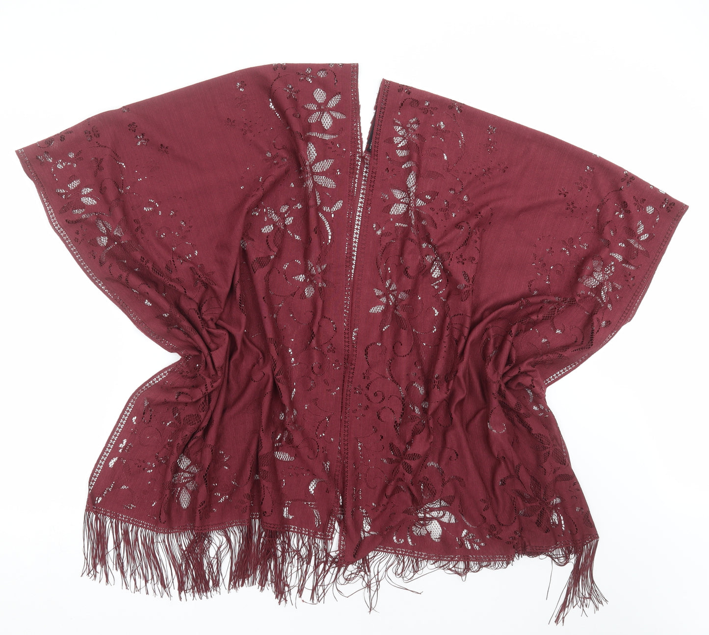 Primark Womens Purple Floral   Shawl/Wrap   - size small