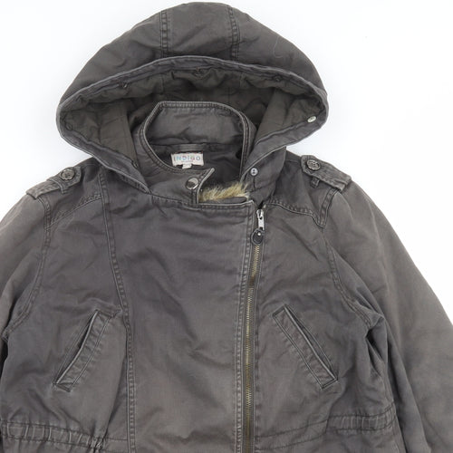 Marks and Spencer Womens Grey   Jacket Coat Size 12