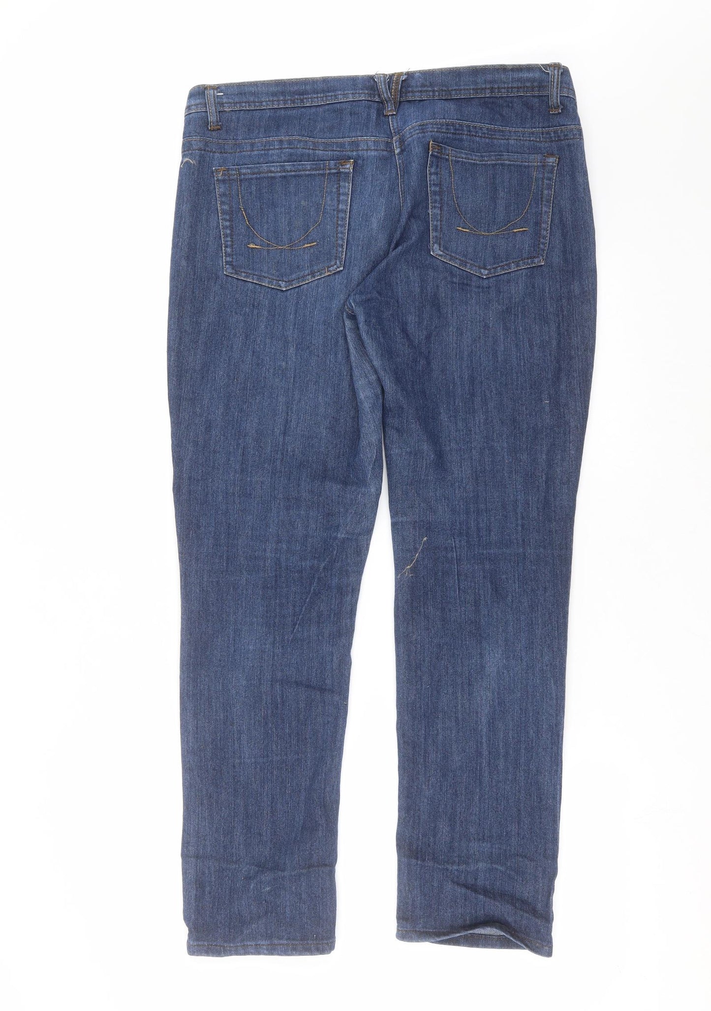 Primark Womens Blue  Denim Skinny Jeans Size 16 L29 in