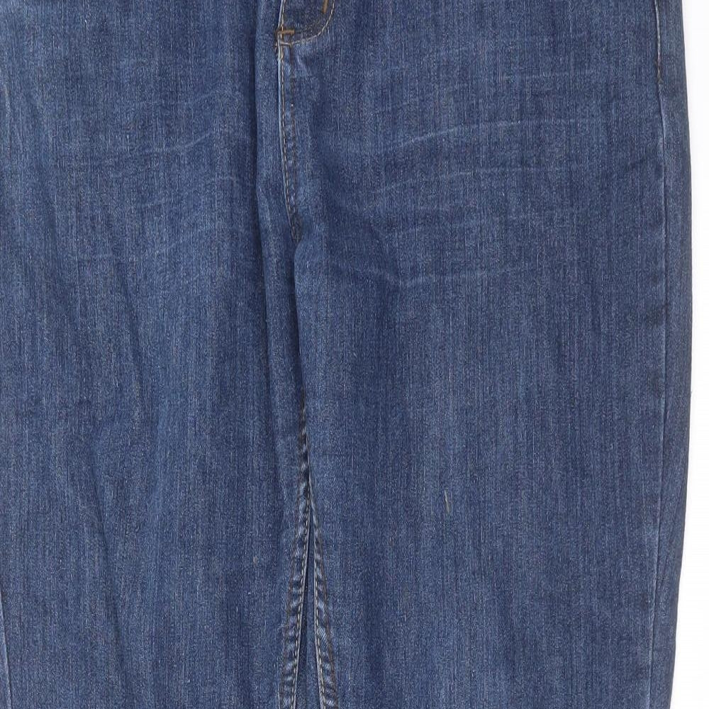 Primark Womens Blue  Denim Skinny Jeans Size 16 L29 in