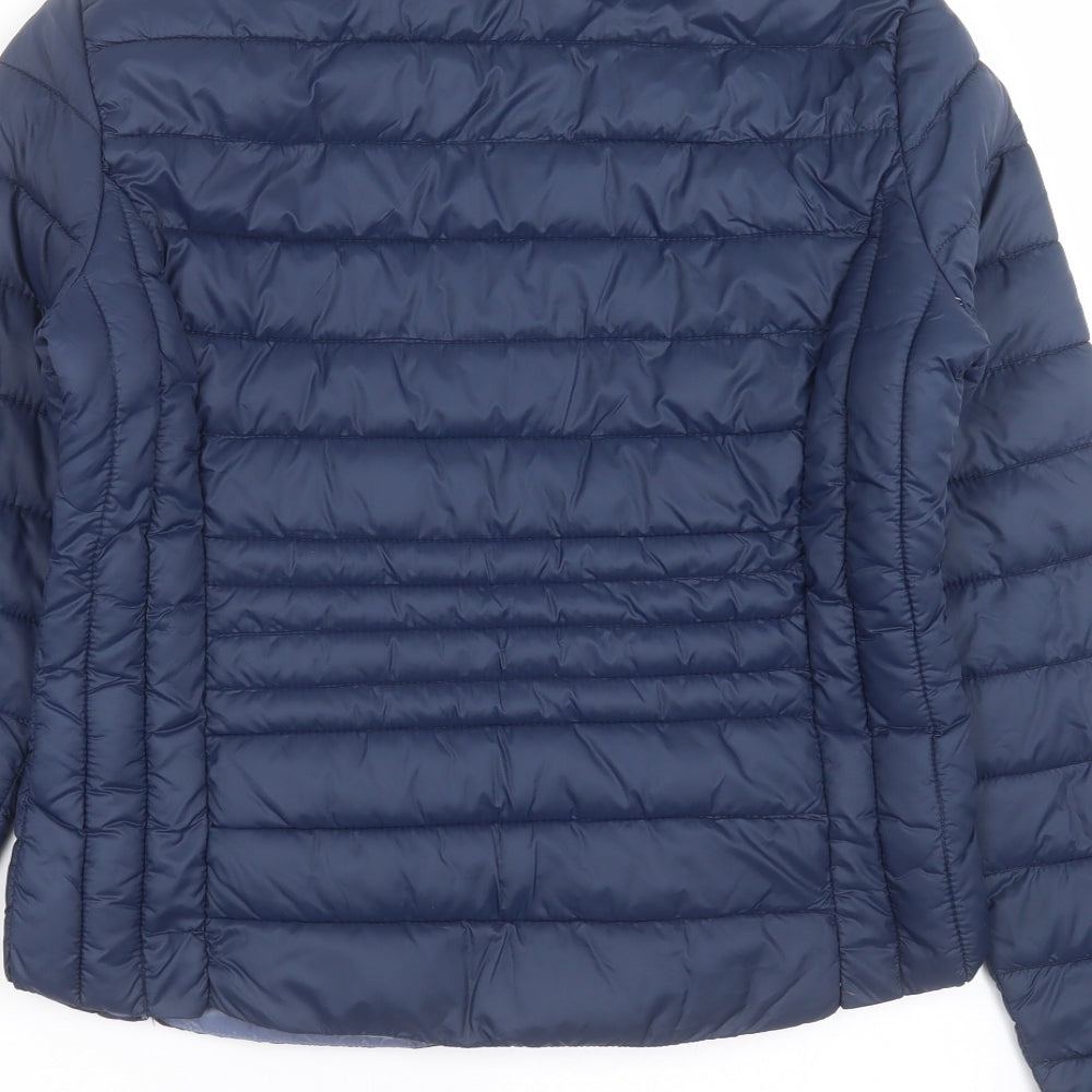 Primark Womens Blue   Puffer Jacket Jacket Size S  - Packable