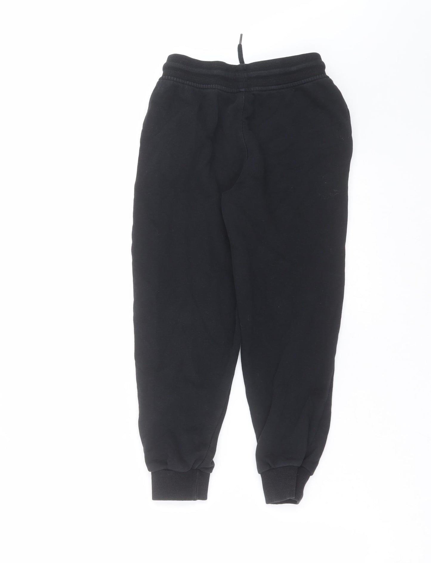 George Boys Black   Jogger Trousers Size 7-8 Years