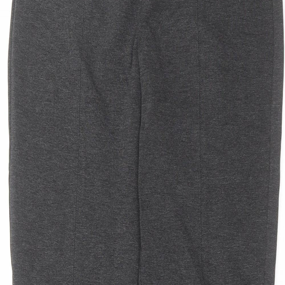Marks and Spencer Womens Grey   Trousers  Size 16 L31 in