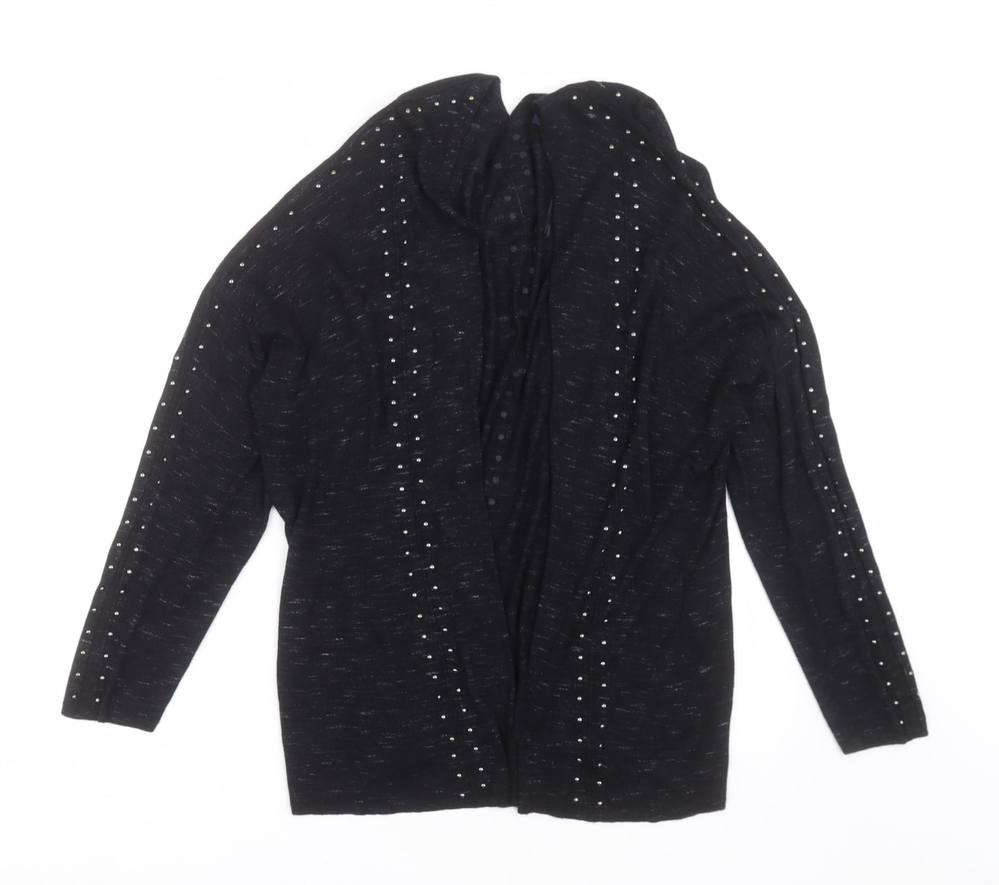Marks and Spencer Womens Black   Cardigan Jumper Size 16