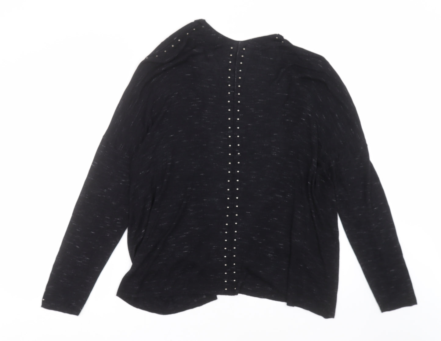 Marks and Spencer Womens Black   Cardigan Jumper Size 16