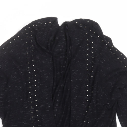 Marks and Spencer Womens Black   Cardigan Jumper Size 16
