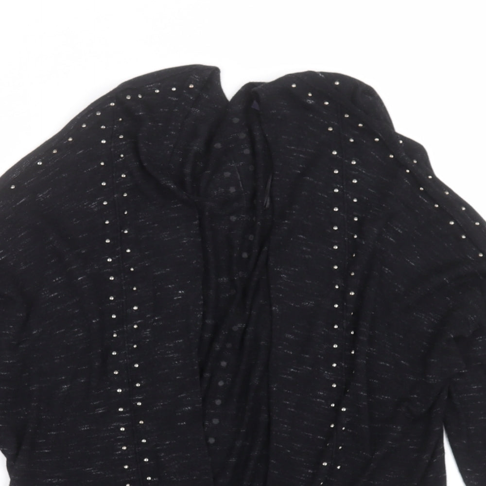 Marks and Spencer Womens Black   Cardigan Jumper Size 16