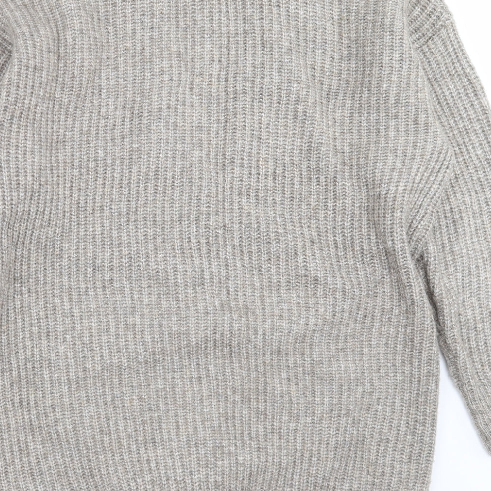 F&F Womens Beige  Knit Cardigan Jumper Size L