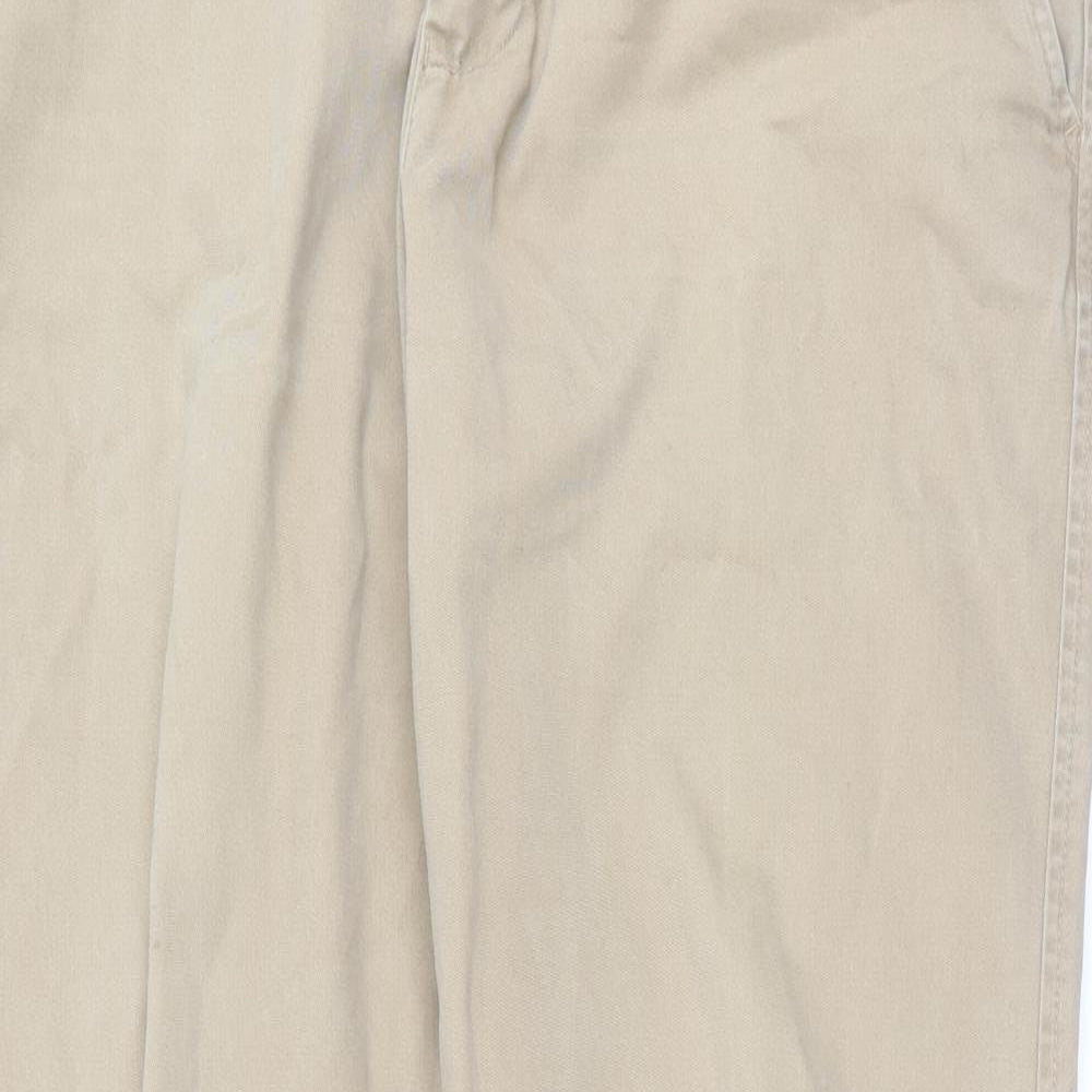 George Mens Beige   Chino Trousers Size 36 in L31 in