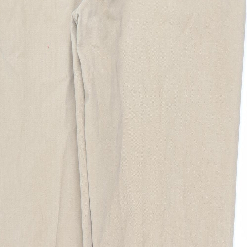 George Mens Beige   Chino Trousers Size 36 in L31 in