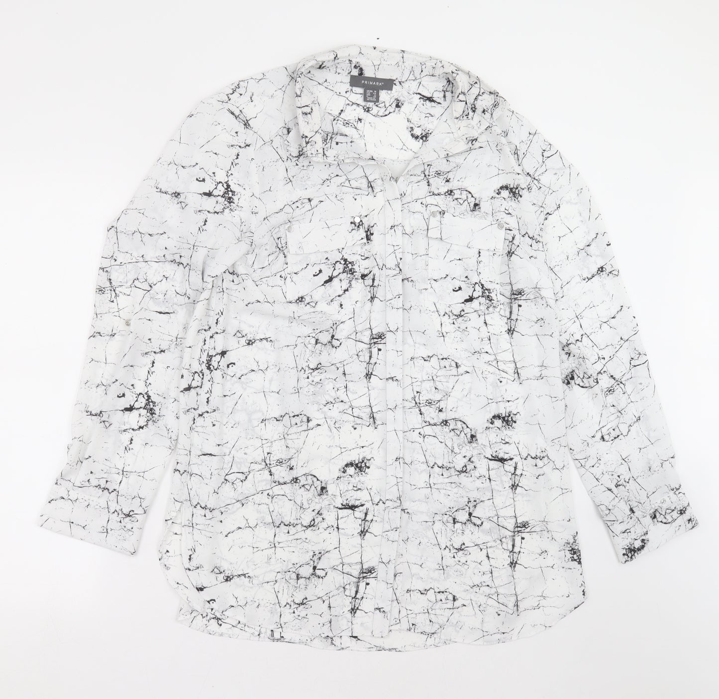 Primark Womens White   Basic Blouse Size 16