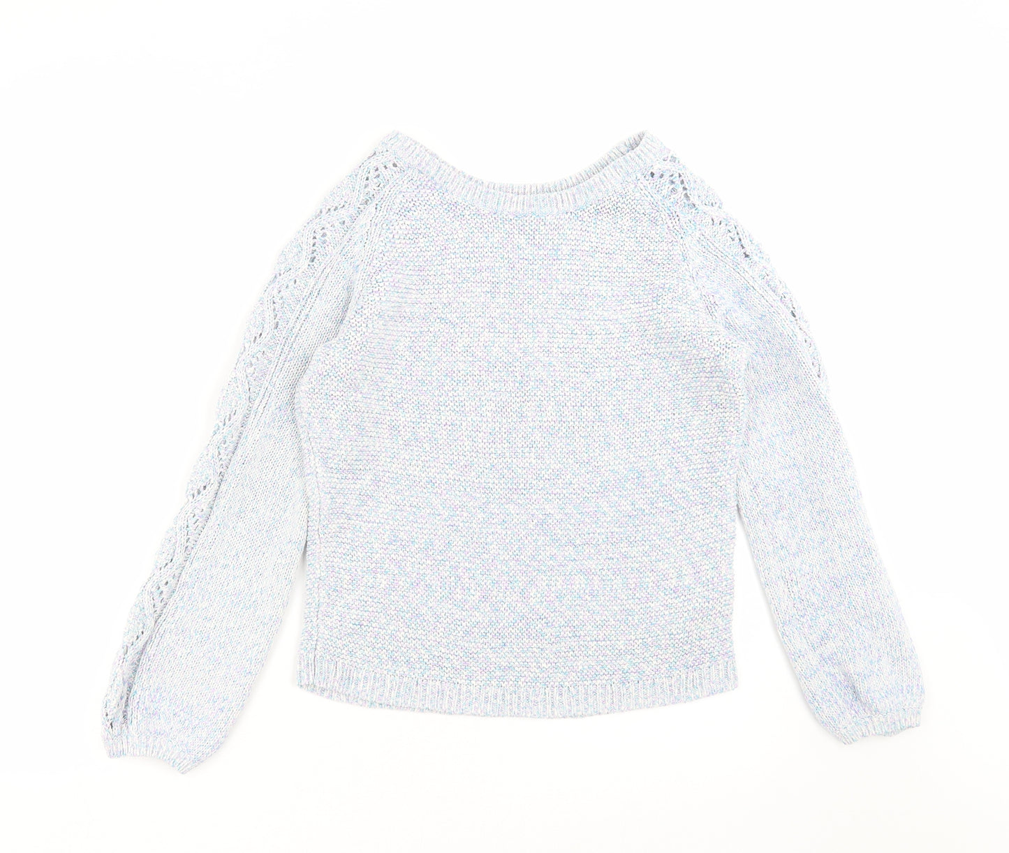 Marks and Spencer Womens Blue  Knit Pullover Jumper Size 12