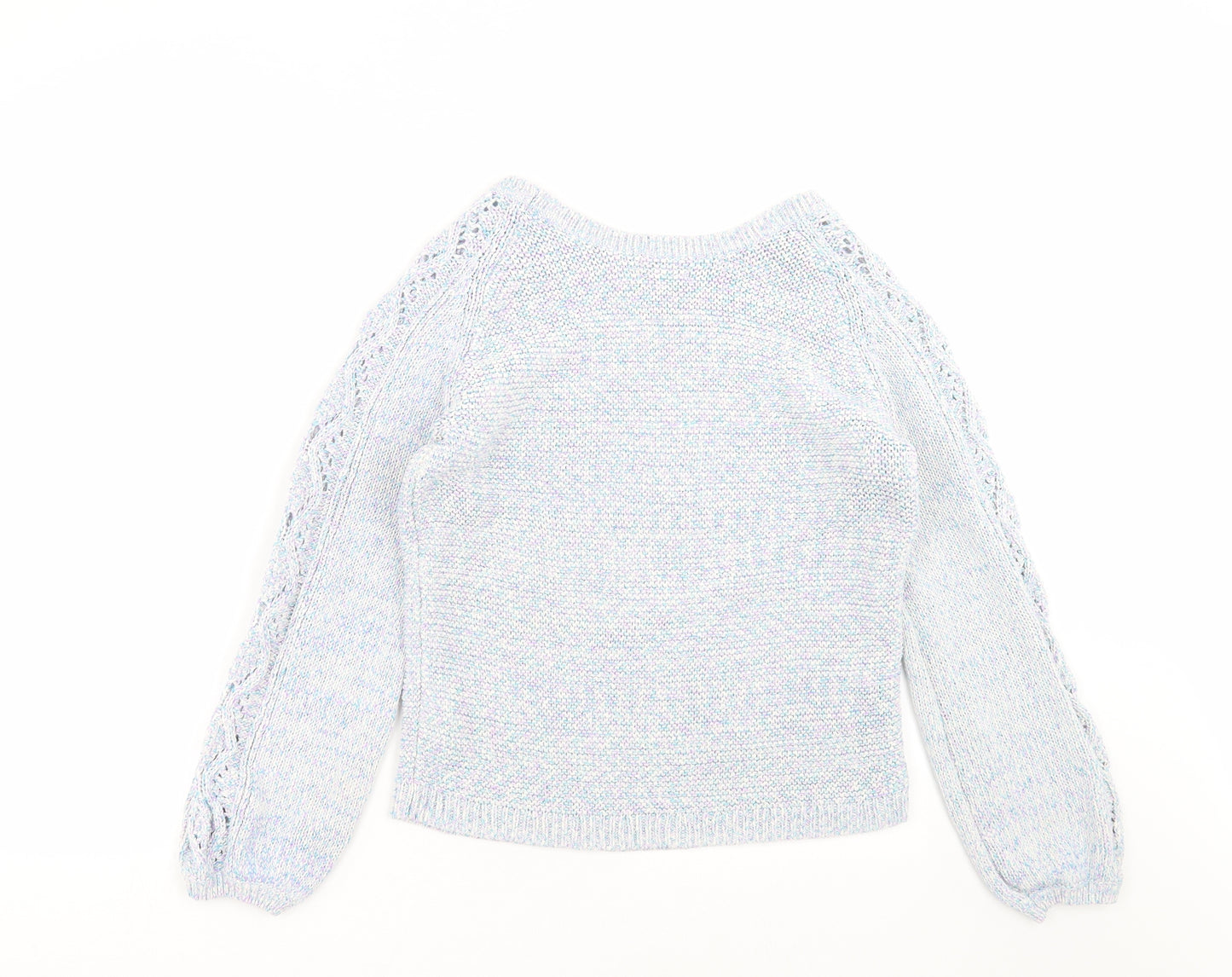 Marks and Spencer Womens Blue  Knit Pullover Jumper Size 12