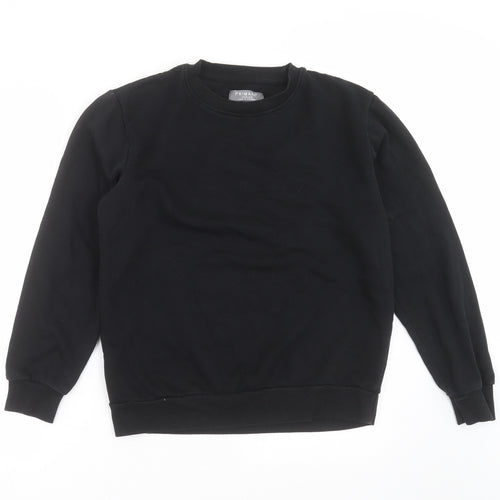 Primark Mens Black   Pullover Sweatshirt Size M