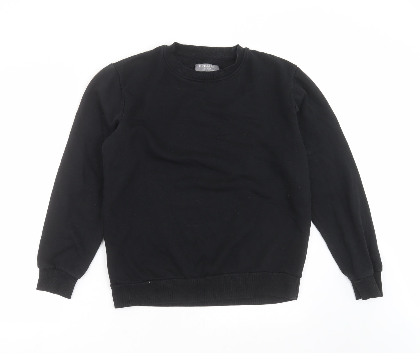 Primark Mens Black   Pullover Sweatshirt Size M