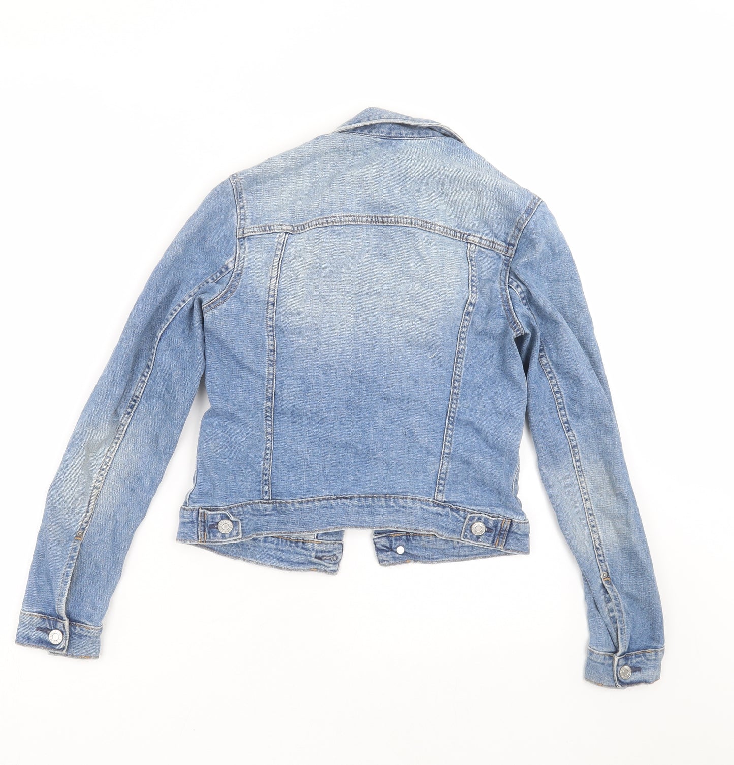 H&M Womens Blue  Denim Jacket  Size 6