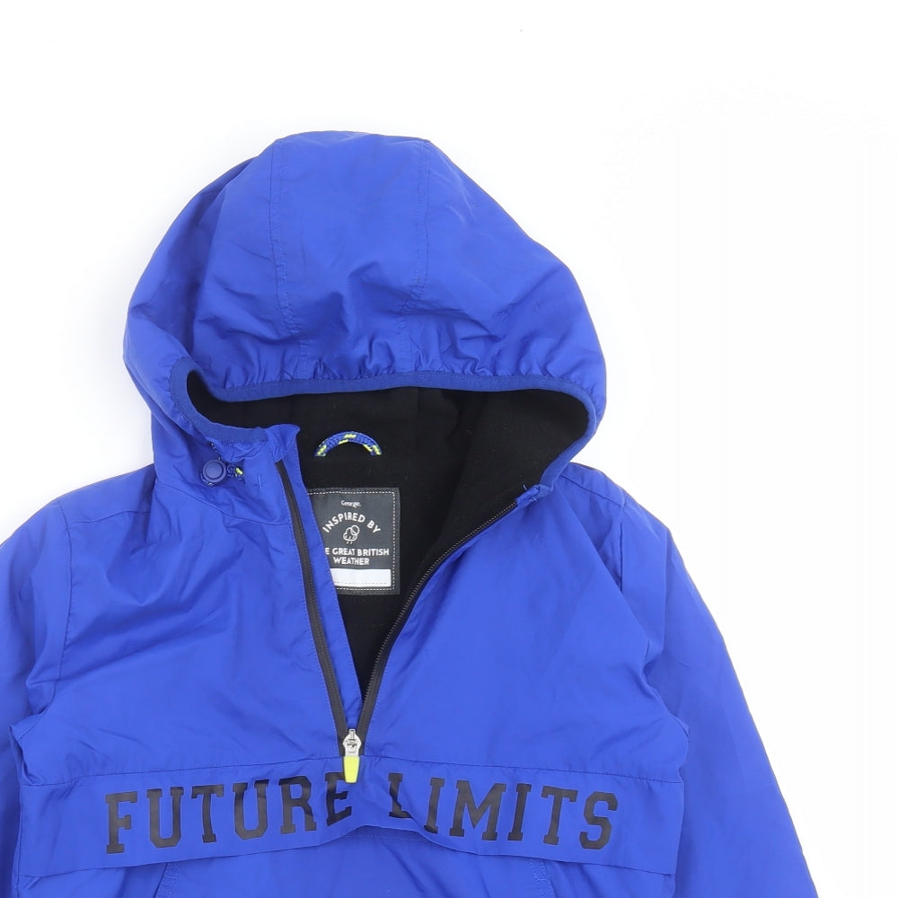George Boys Blue   Jacket Coat Size 8-9 Years