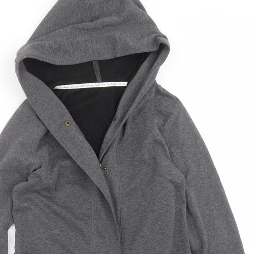 Avon Womens Grey   Cardigan Hoodie Size 10  - loungewear hoodie