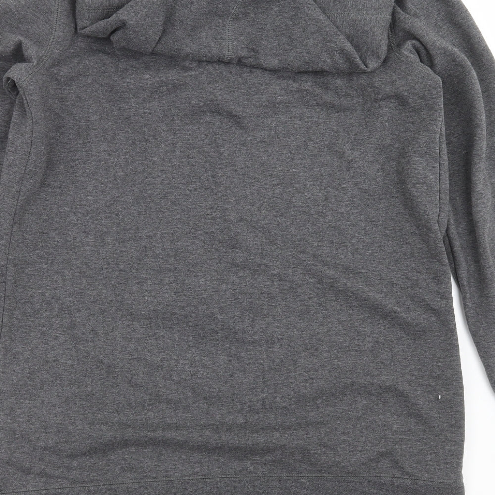 Avon Womens Grey   Cardigan Hoodie Size 10  - loungewear hoodie