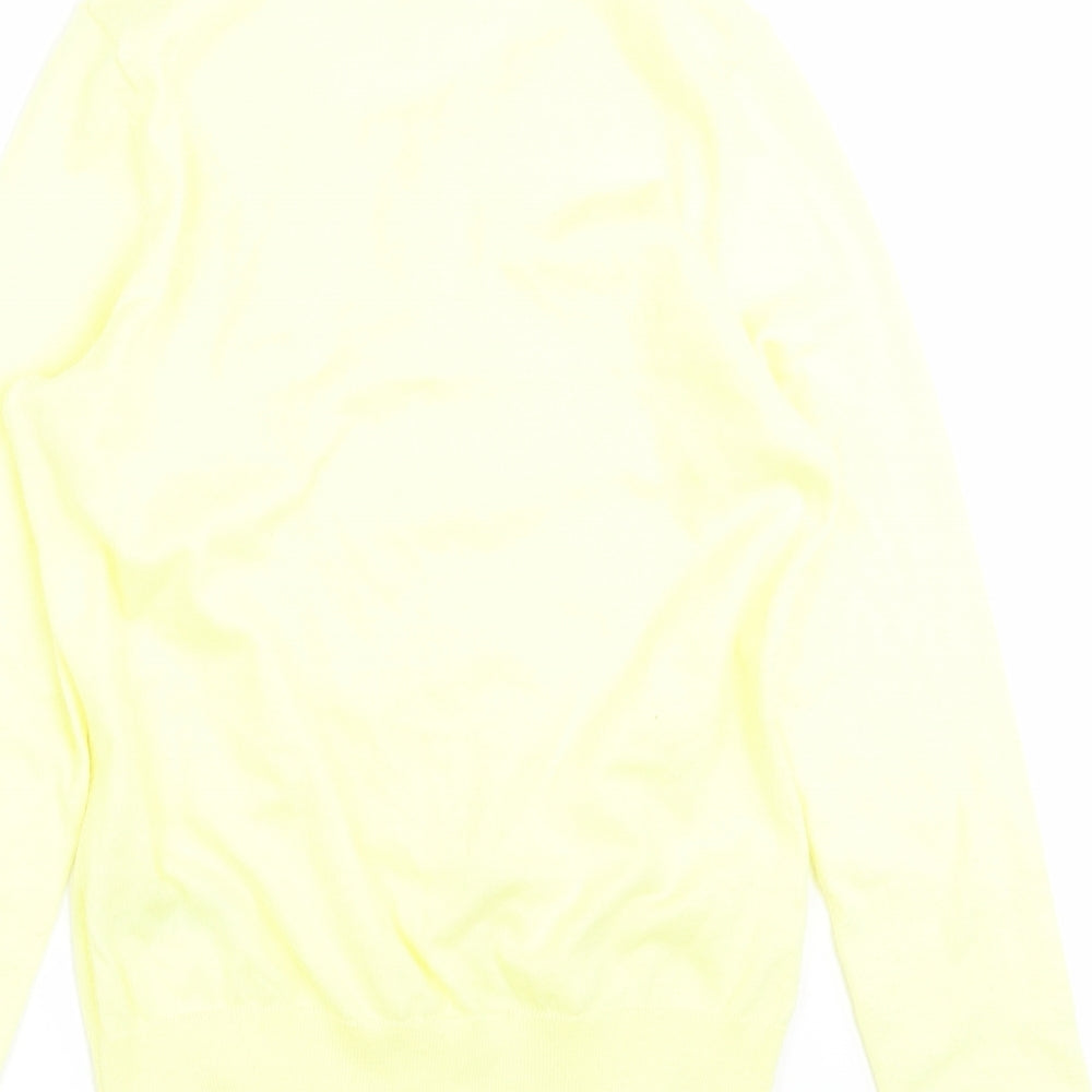 New Look Womens Yellow   Cardigan Jumper Size 14