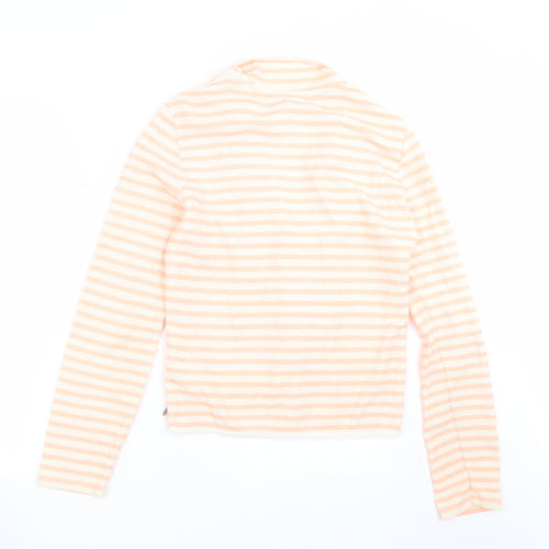 Maison Scotch Womens Beige Striped  Cardigan Jumper Size M