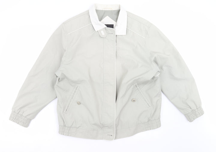 BHS Womens Green   Jacket Coat Size 16