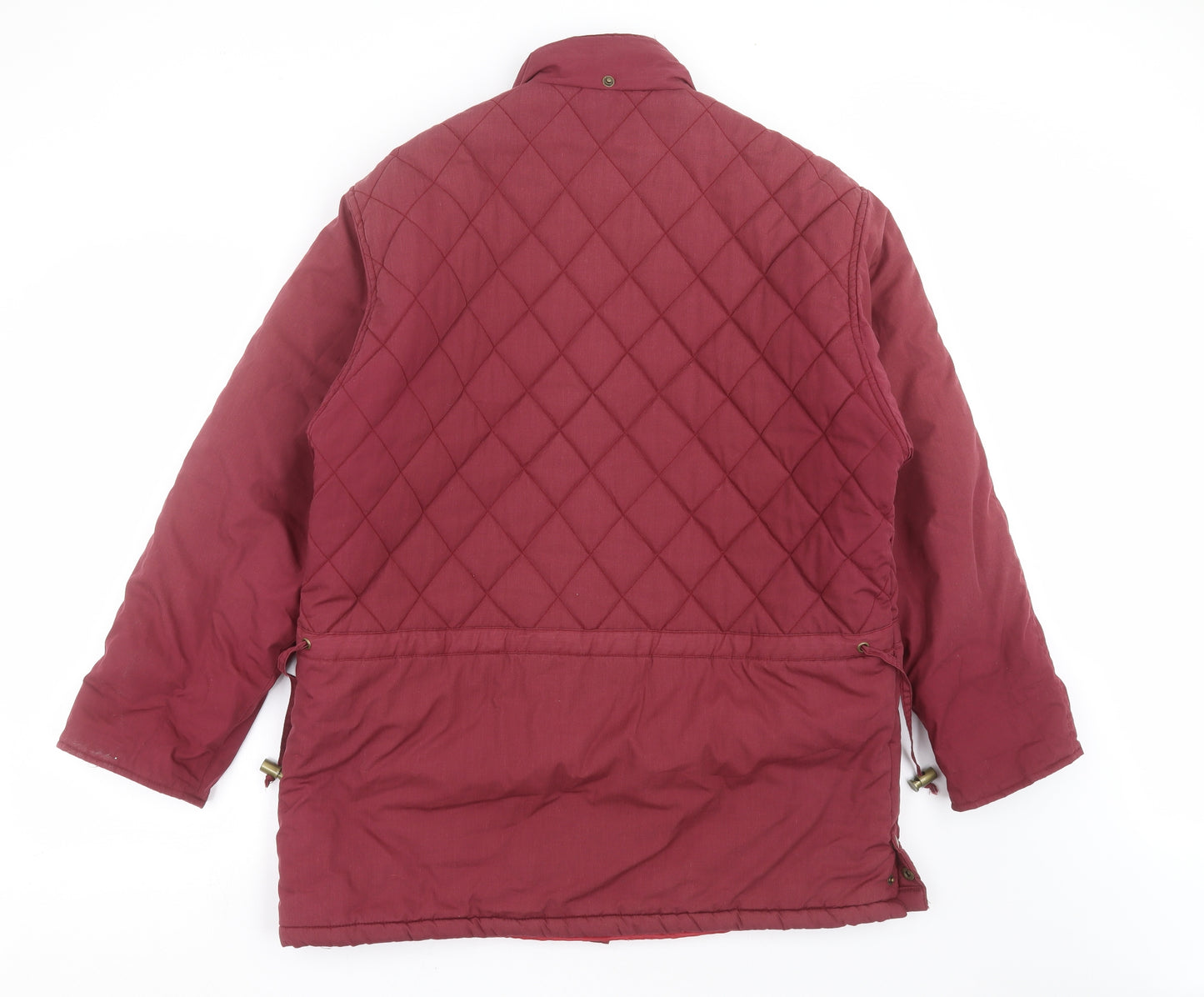 FASHION EXTRA Womens Purple   Quilted Jacket Size 14  - burgundy