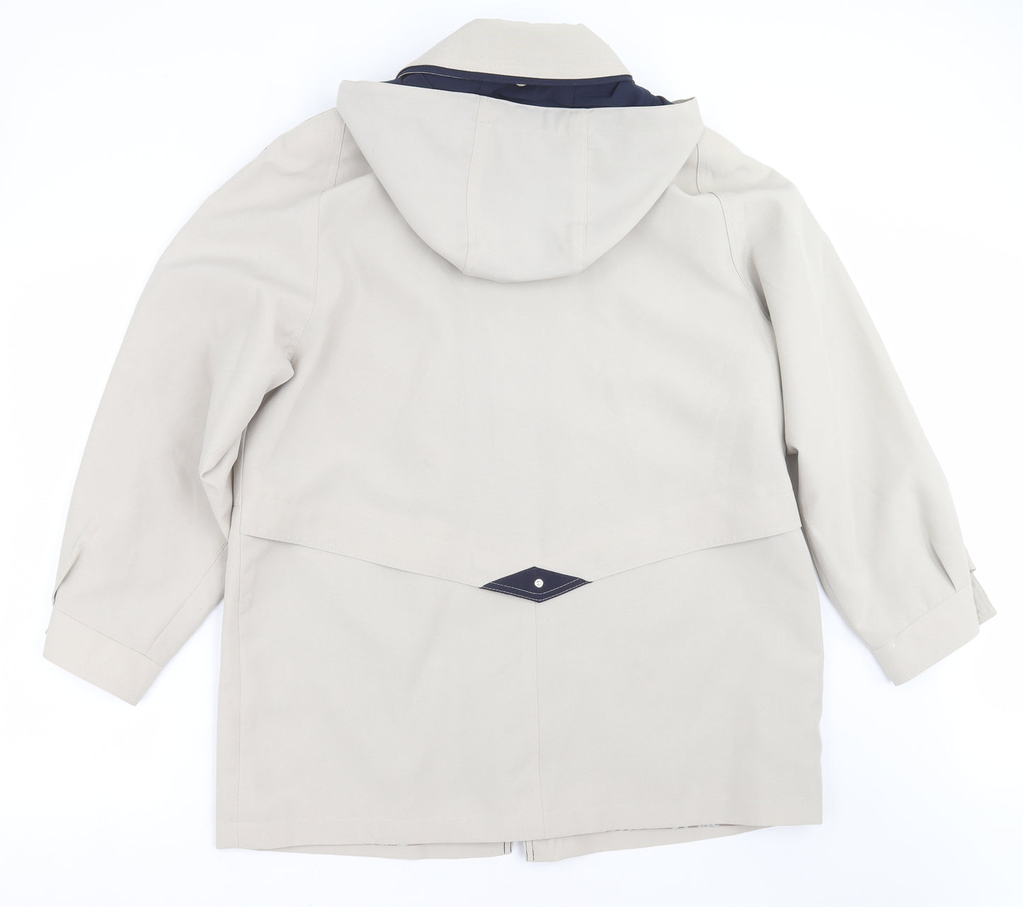 David Barry Womens Beige   Jacket Coat Size 18