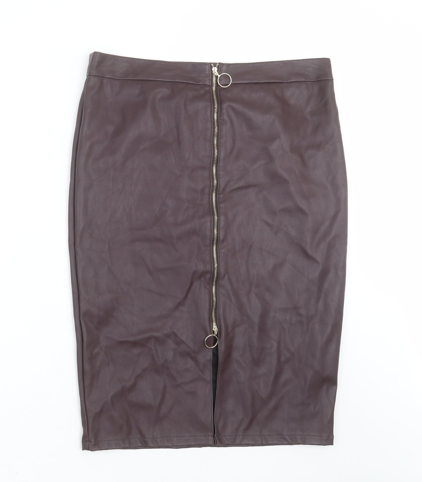 F&F Womens Purple   Straight & Pencil Skirt Size 14